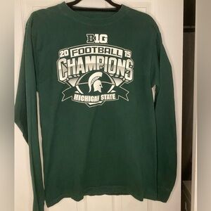 Michigan State Big Ten Champions 2015 Football Shirt